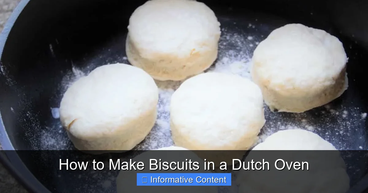 How to Make Biscuits in a Dutch Oven