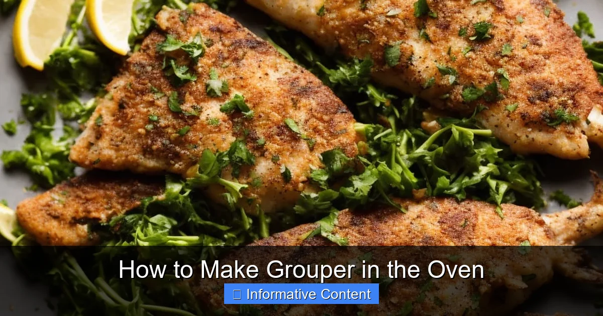 How to Make Grouper in the Oven