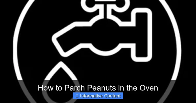 How to Parch Peanuts in the Oven