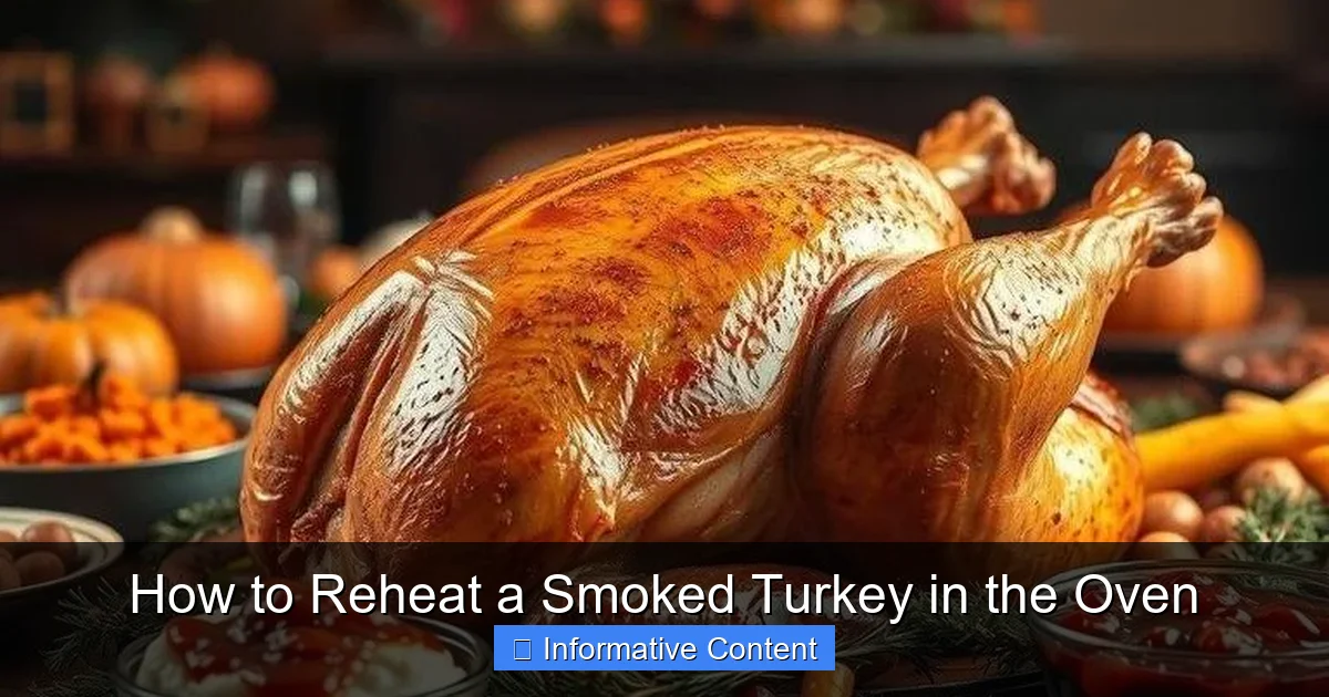 How to Reheat a Smoked Turkey in the Oven