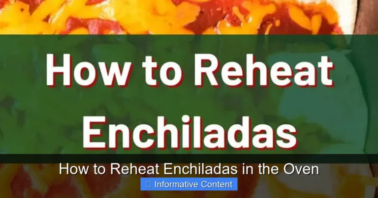 How to Reheat Enchiladas in the Oven