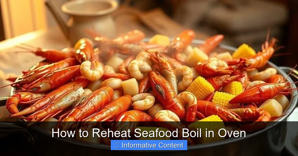 How to Reheat Seafood Boil in Oven