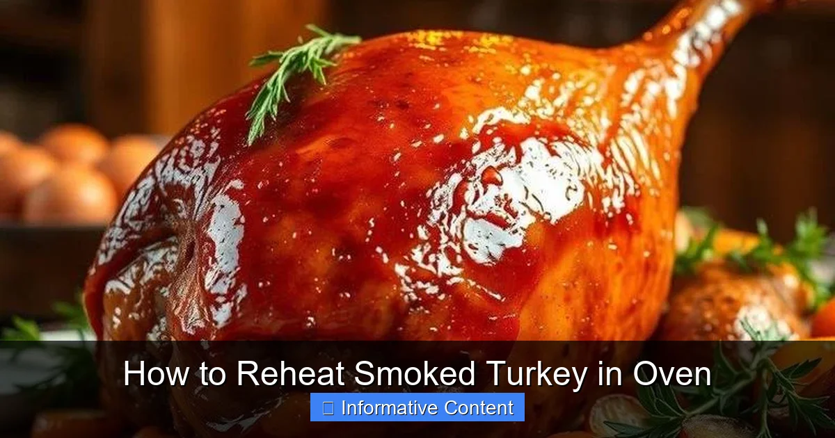 How to Reheat Smoked Turkey in Oven