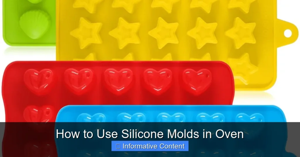 How to Use Silicone Molds in Oven