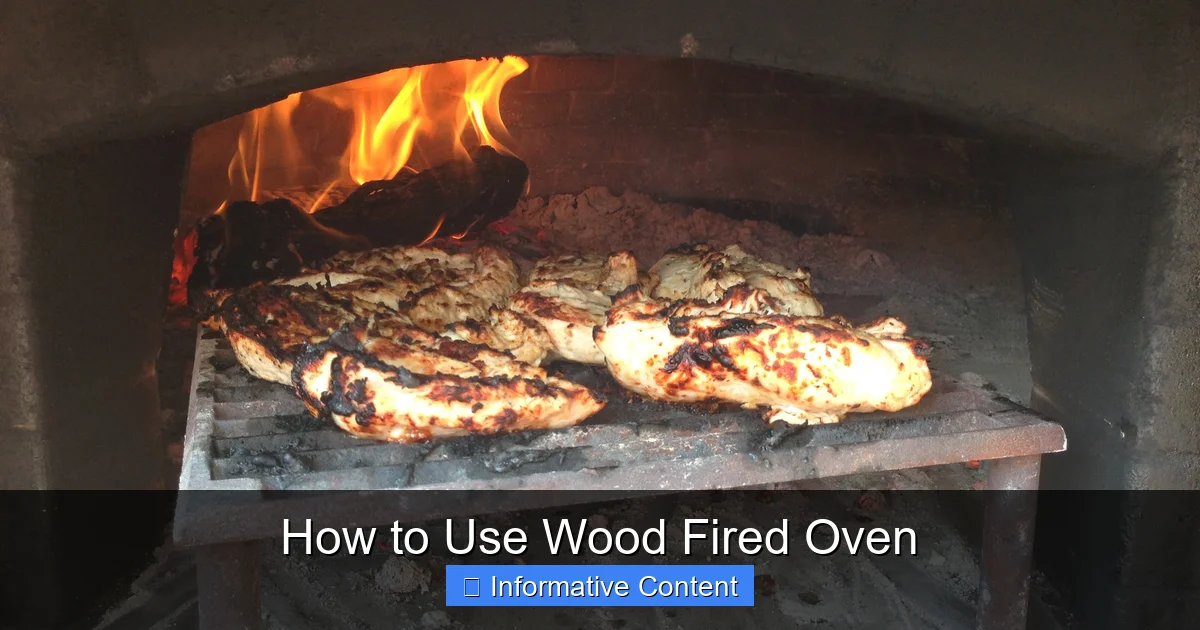 How to Use Wood Fired Oven