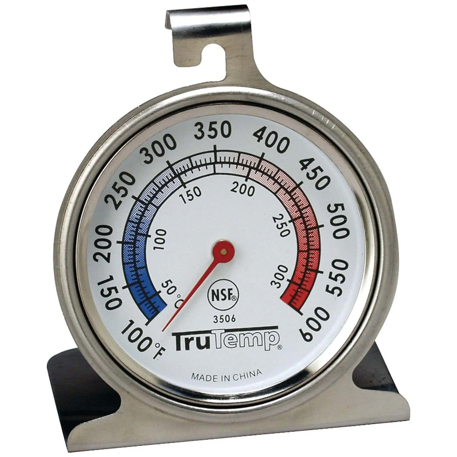 Taylor Large 2.5-Inch Dial Oven Thermometer for Kitchen Cooking, Analo