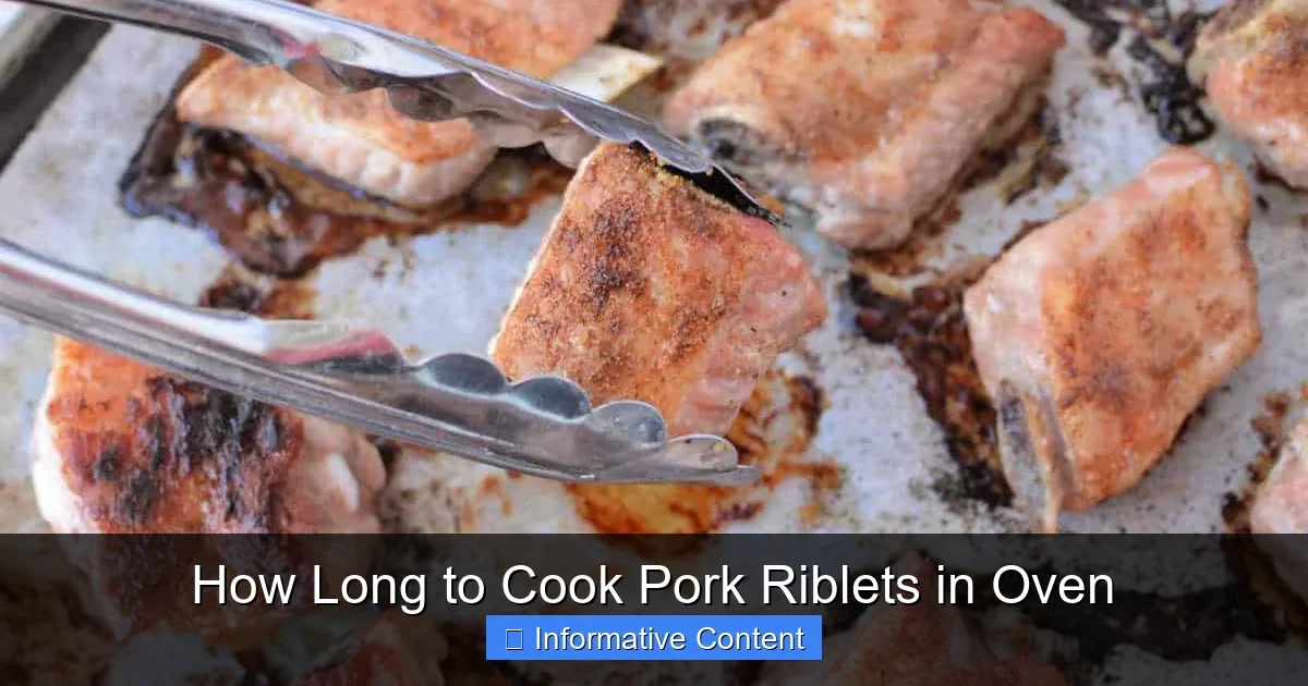 How Long to Cook Pork Riblets in Oven