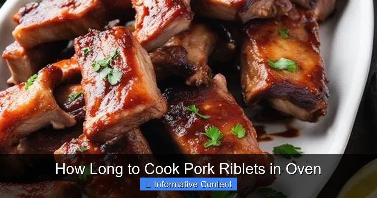 How Long to Cook Pork Riblets in Oven