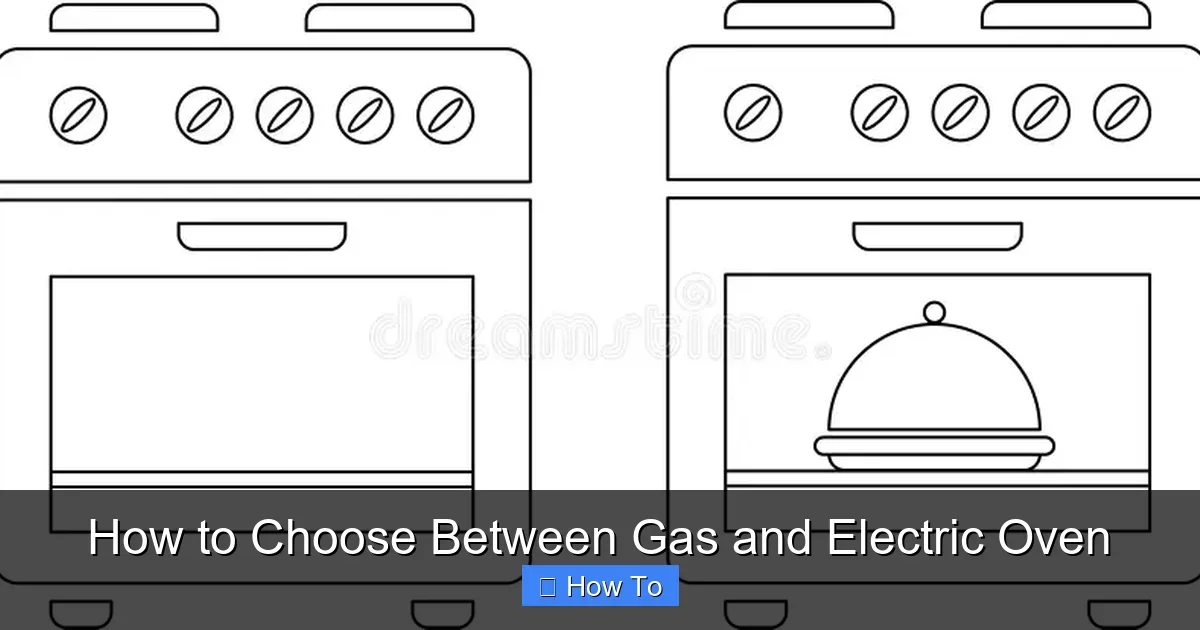 How to Choose Between Gas and Electric Oven