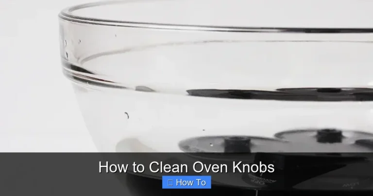 How to Clean Oven Knobs