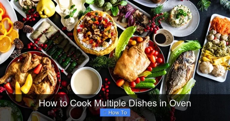 How to Cook Multiple Dishes in Oven