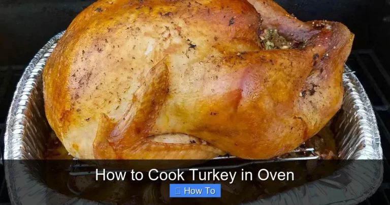 How to Cook Turkey in Oven