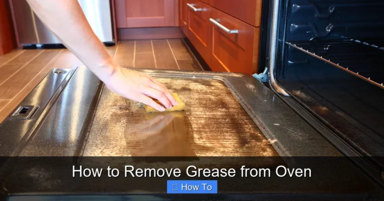 How to Remove Grease from Oven