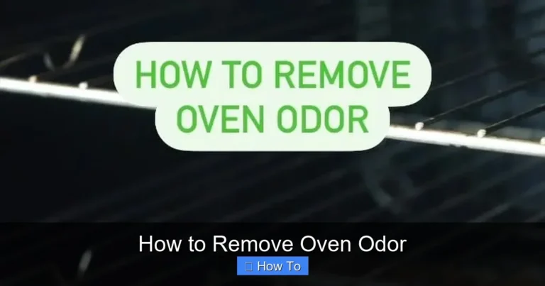How to Remove Oven Odor