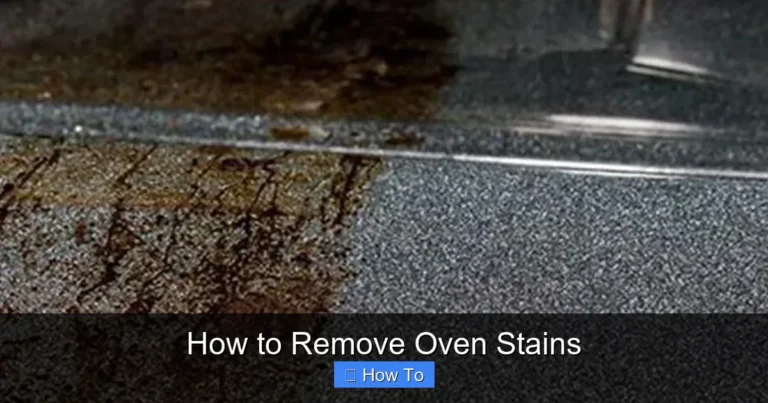 How to Remove Oven Stains