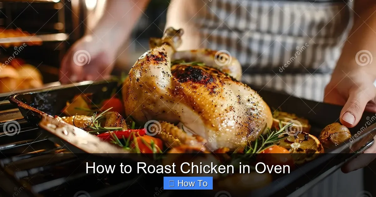 How to Roast Chicken in Oven