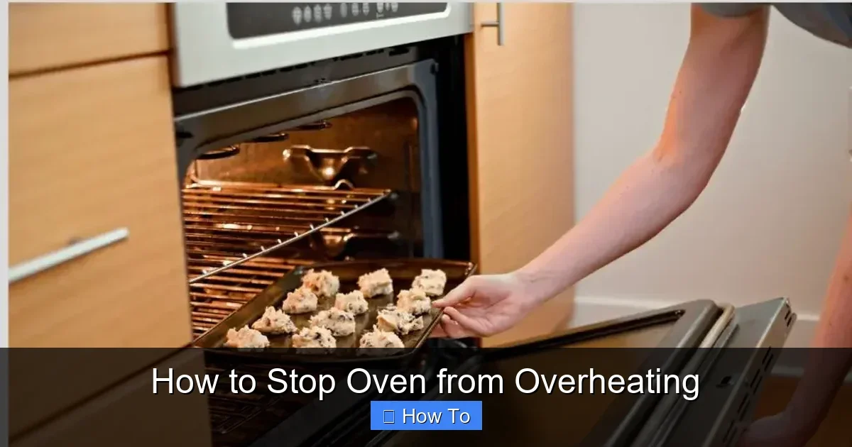How to Stop Oven from Overheating