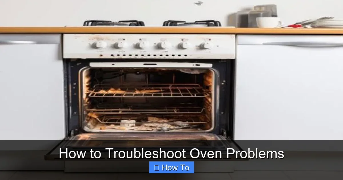 How to Troubleshoot Oven Problems