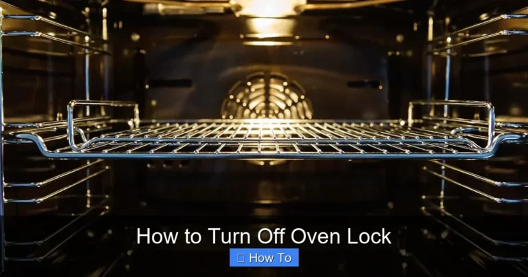 How to Turn Off Oven Lock