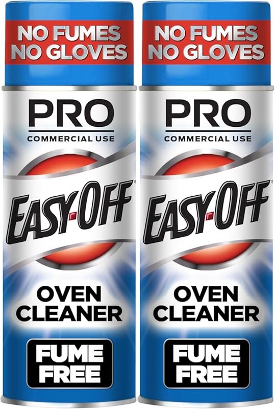 EASY-OFF Pro Fume Free Oven Cleaner, 24 oz, 2-Pack, Cuts Through Grease