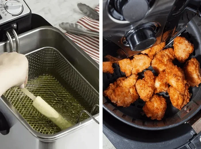 How Air Fryers Reduce Oil Usage Compared to Deep Frying